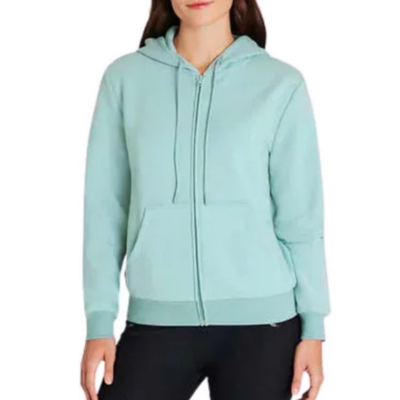 Eddie Bauer Tops - Eddie Bauer Cozy Camp Full-Zip Hoodie - Sea Blue
